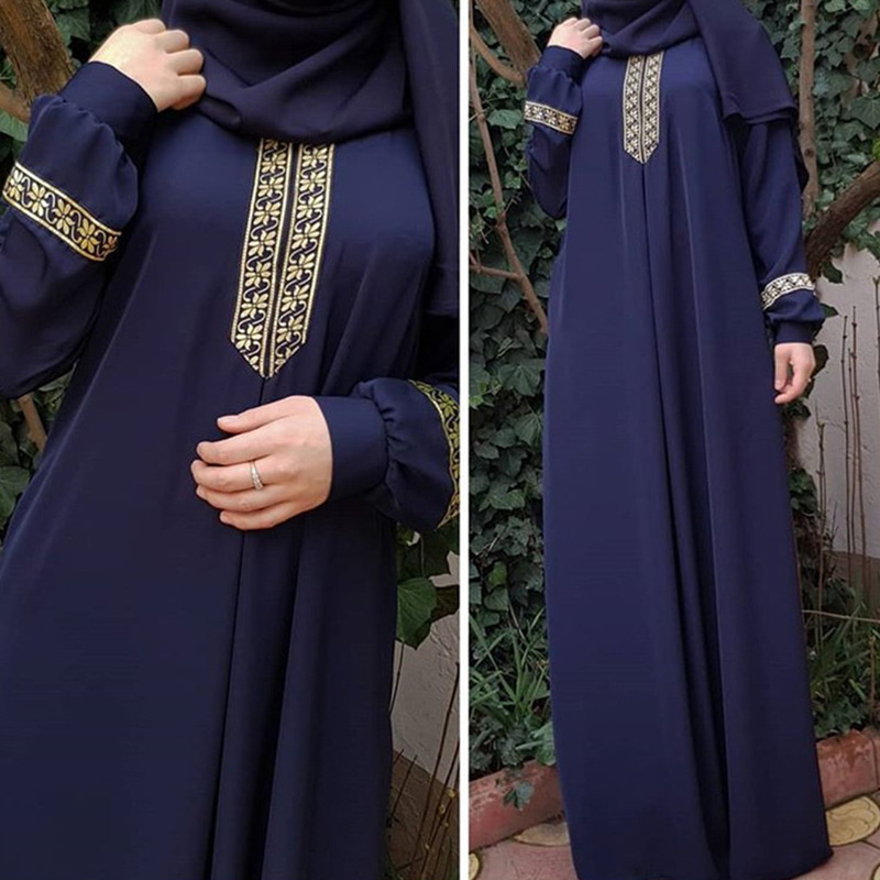 Winter Ethnic Fashion For Women - عبايات نسائية بطبعة عرقية إسلامية ،