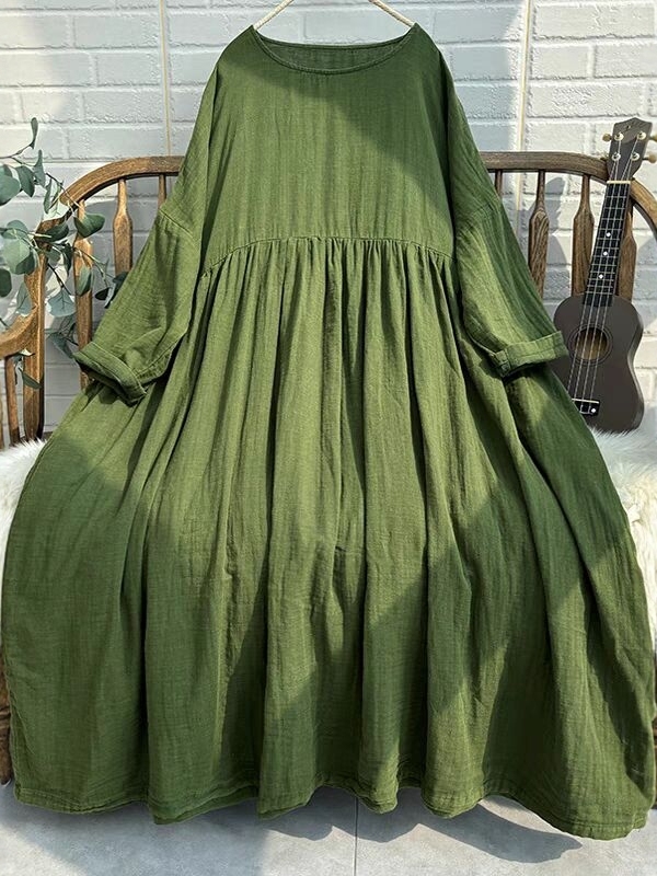 Ethnic Style Dresses - فستان طويل نسائي بألوان زاهية بتصميم