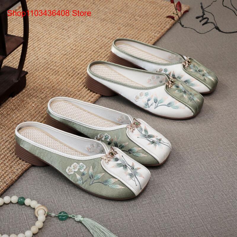 شباشب مطرزة جديدة للمنزل، أحذي - مراجعة Ethnic Fashion وسعره