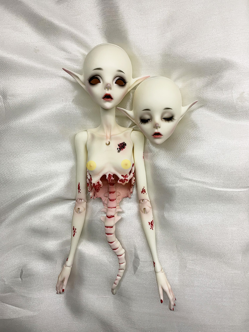 الكسالى BJD SD دمية 1/6 دمية م - مراجعة Ethnic Fashion Model وسعره