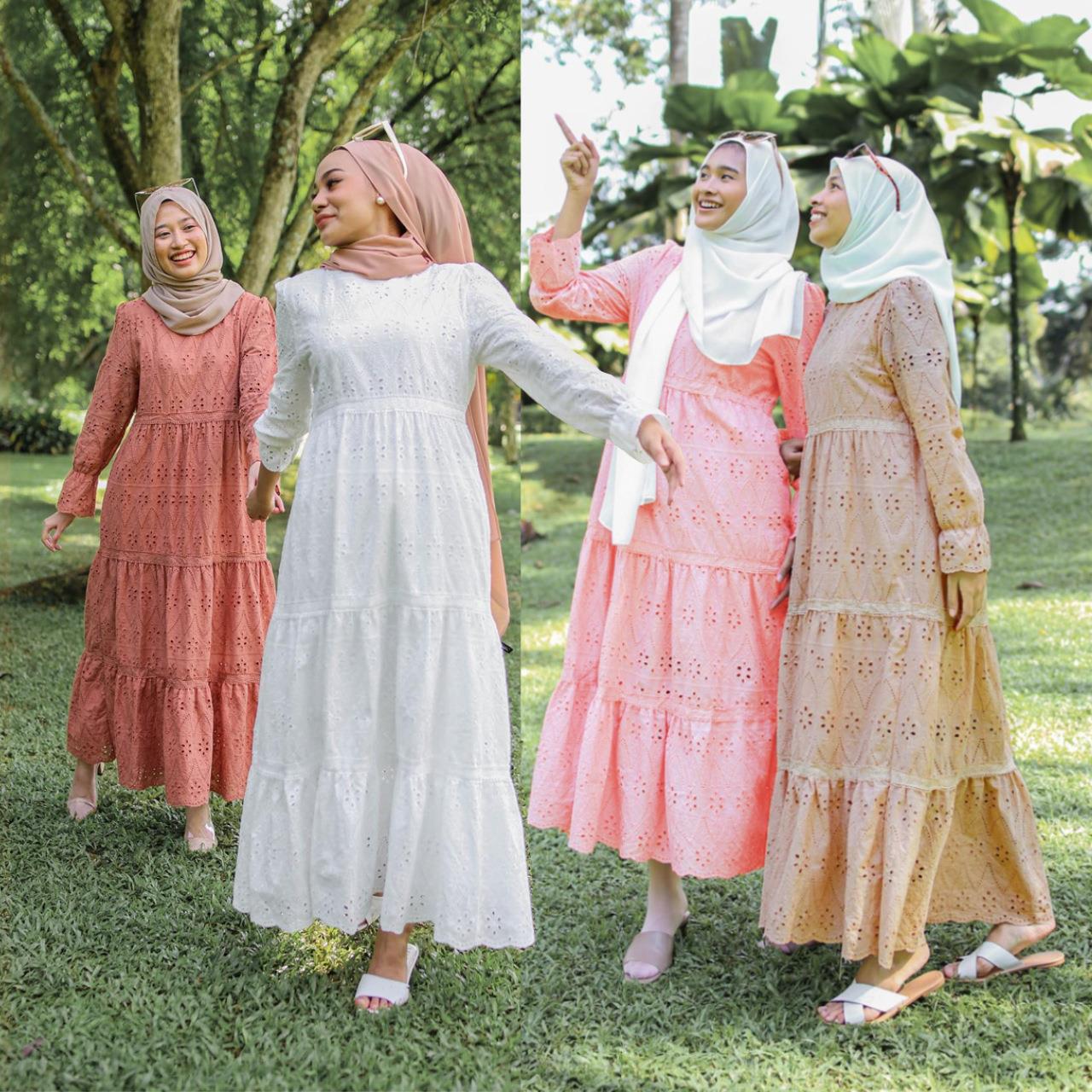 فستان دانتيل إندونيسي مجوف للن - مراجعة Ethnic Wear In Fashion وسعره