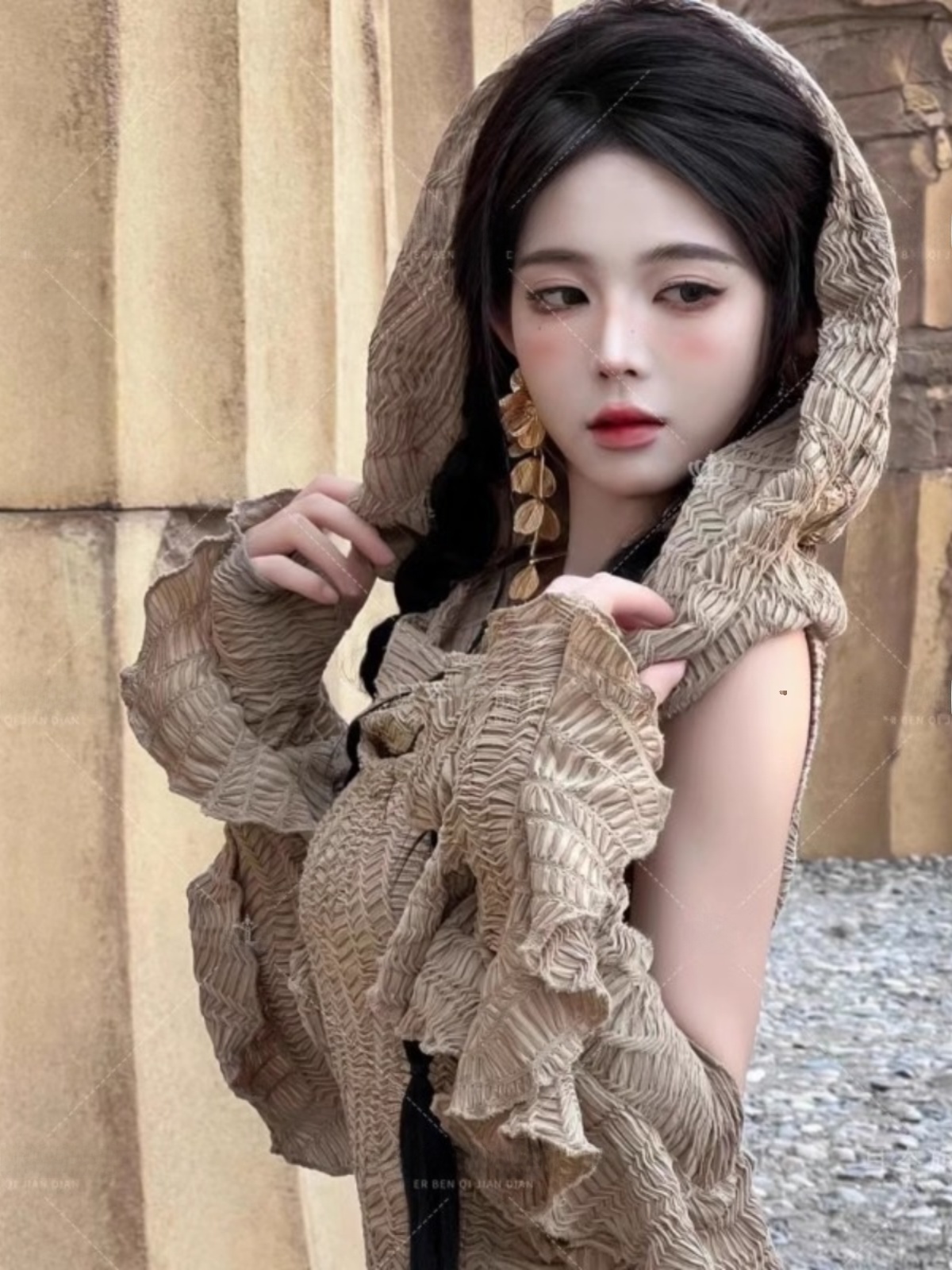 فستان طويل بتصميم صحراوي، أزيا - مراجعة Ethnic Style Dresses وسعره