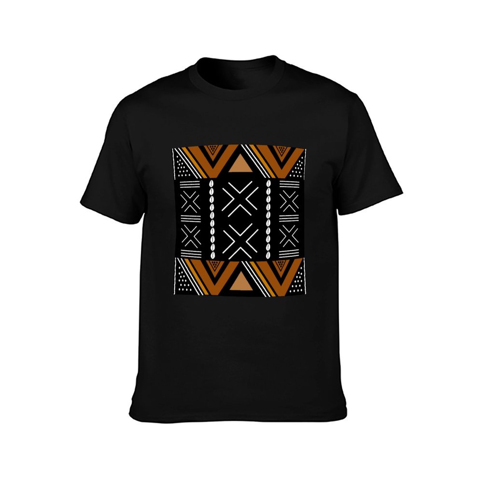 تي شيرت بتصميم قماش الطين الأف - مراجعة Mudcloth Print Top وسعره
