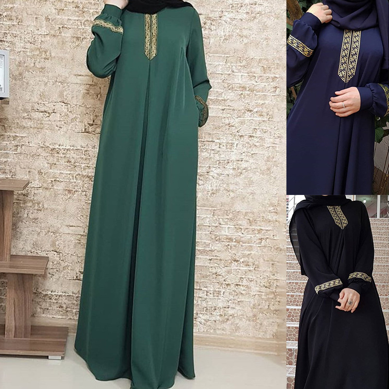 عبايات نسائية بطبعة عرقية إسلا - مراجعة Winter Ethnic Fashion For Women وسعره