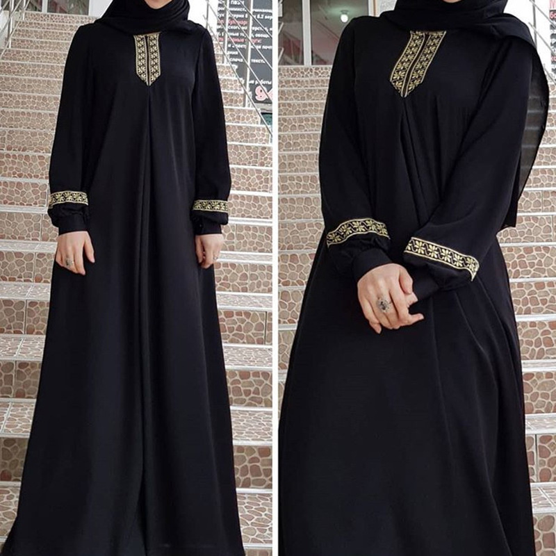 عبايات نسائية بطبعة عرقية إسلا - مراجعة Winter Ethnic Fashion For Women وسعره