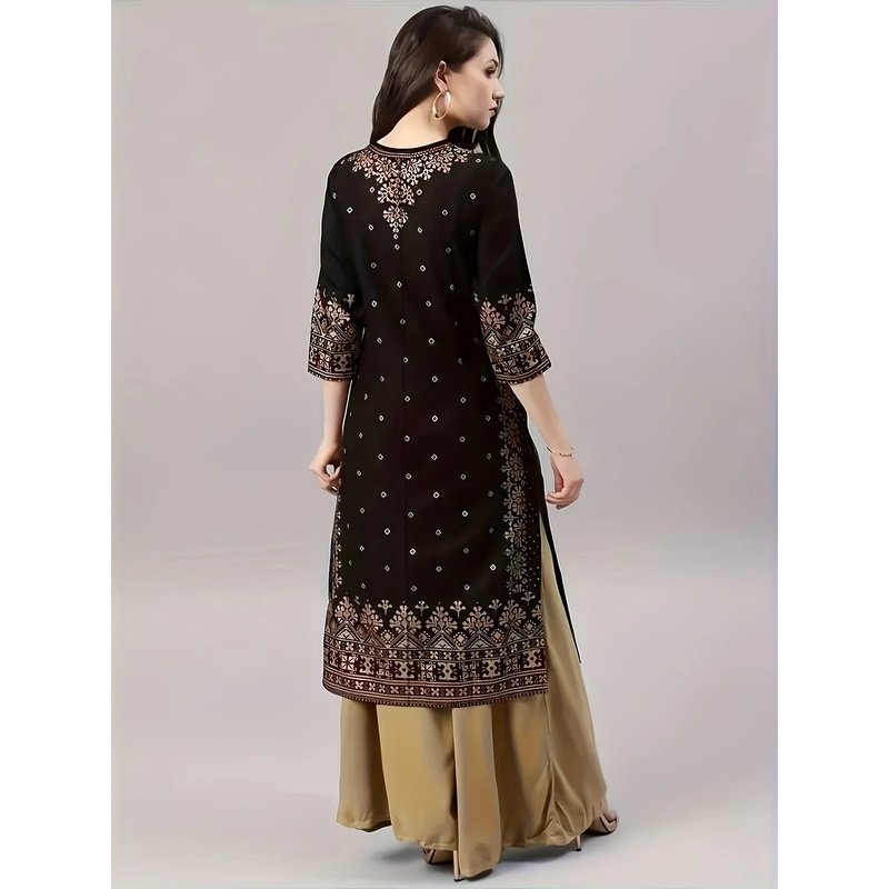 طقم ملابس نسائي كاجوال بأسلوب  - مراجعة Ethnic Style Dresses وسعره