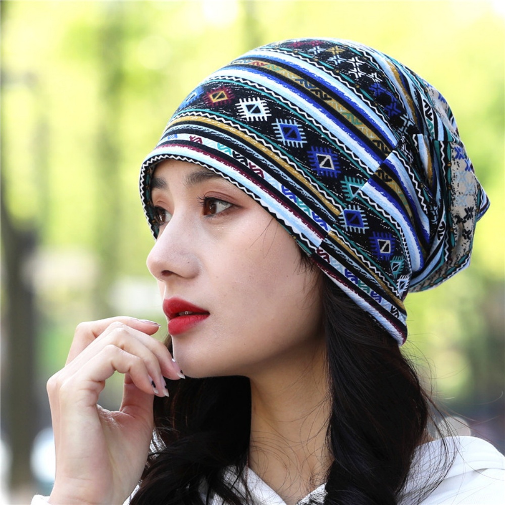 قبعة نسائية متعددة الاستخدامات - مراجعة Winter Ethnic Fashion For Women وسعره