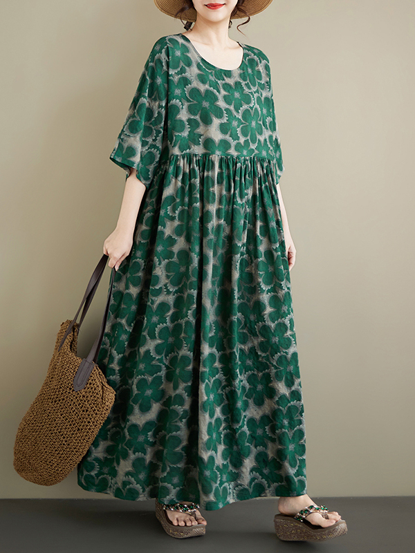فستان حمل جديد للصيف بمقاسات ك - مراجعة Ethnic Style Dresses وسعره