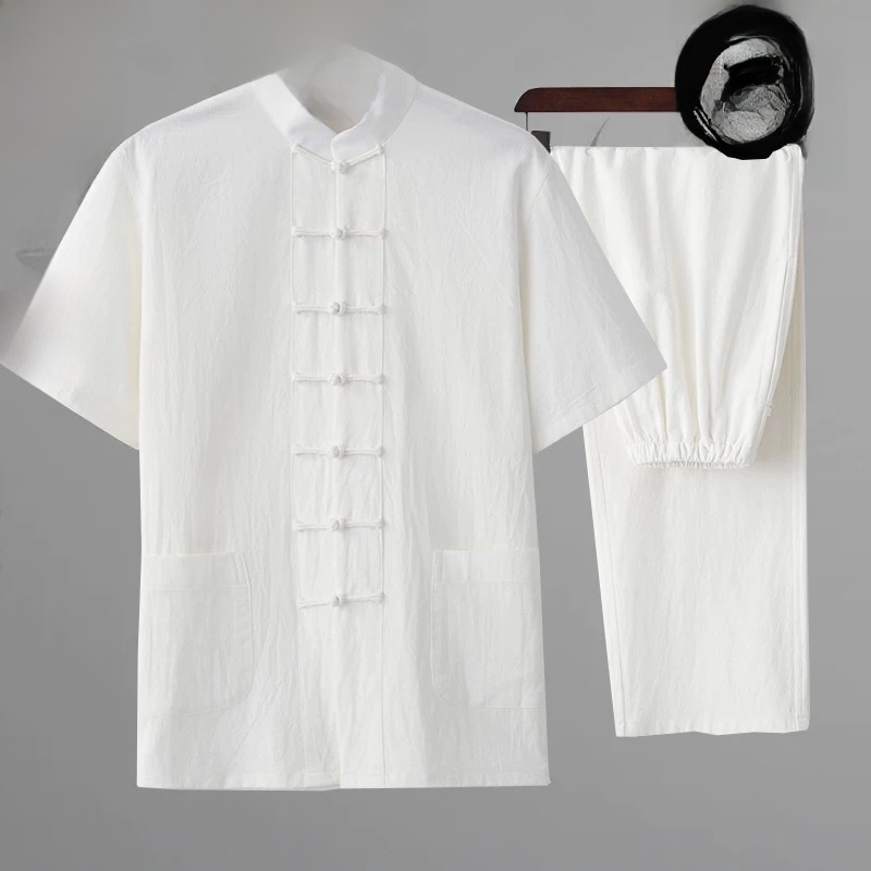 قميص هانفو صيفي من القطن والكت - مراجعة Ethnic Wear Men'S Fashion وسعره