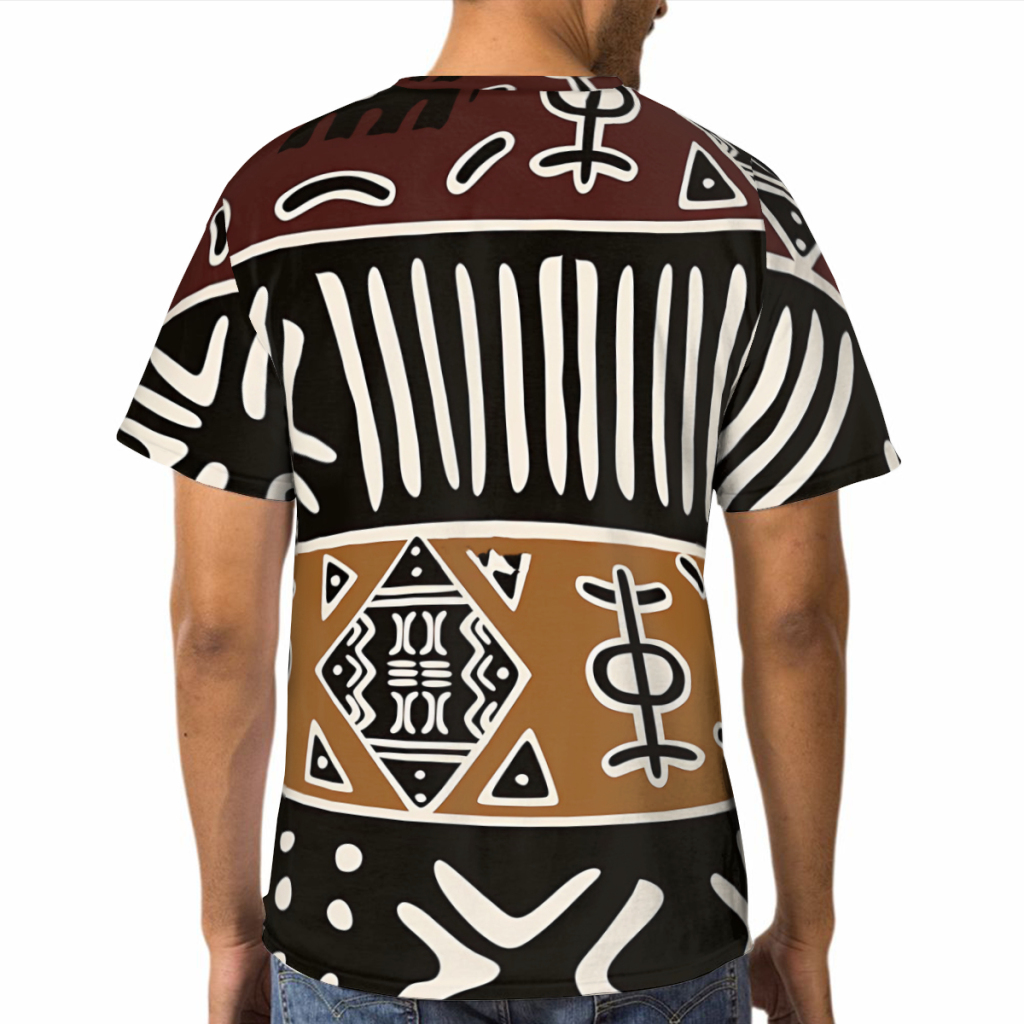 الطين القماش مع الفيلة ثلاثية  - مراجعة Mudcloth Print Top وسعره