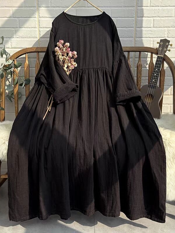 فستان طويل نسائي بألوان زاهية  - مراجعة Ethnic Style Dresses وسعره