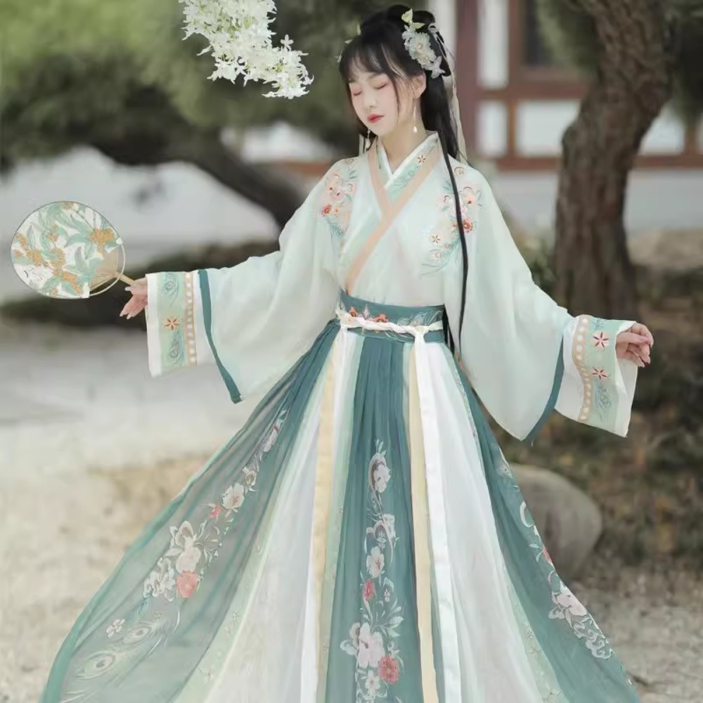 Hanfu الصينية التقليدية اللباس - مراجعة Ethnic Style Dresses وسعره